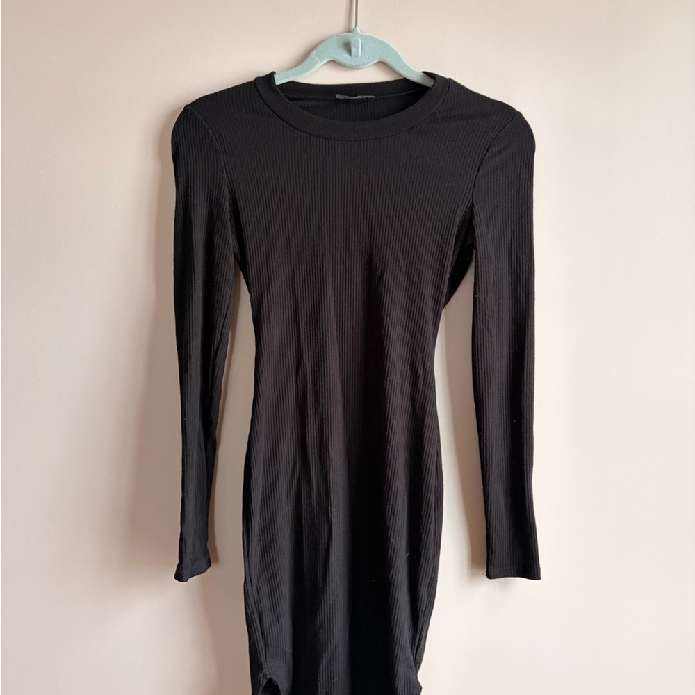 Eclipse Black Long Sleeve Dress
